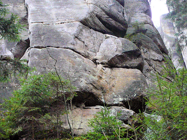 Adršpašské skály – skalní útvar Kapr