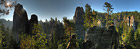 Skalní vyhlídka Velké panorama, Adršpašské skály, Adršpach.