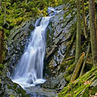 Bílý potok v národní přírodní rezervaci Bílá strž.