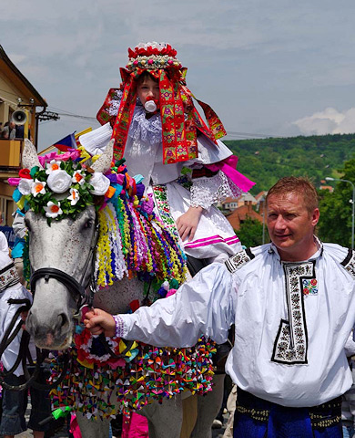 Jízda králů v obci Vlčnov | Bílé Karpaty