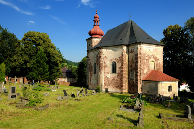 Kostel Všech svatých, Heřmánkovice | broumovské kostely