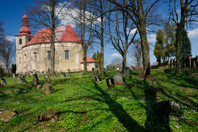 Kostel sv. Michaela, Vernéřovice; broumovská skupina kostelů