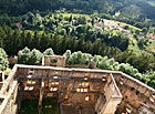 Zřícenina hradu Landštejn, Česká Kanada.