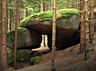 Průchodná jeskyně u Zvůle, Česká Kanada.