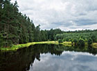 Dědkův rybník nedaleko Slavonic, Česká Kanada.
