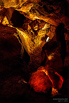 Chýnovské jeskyni se trefně přezdívá Malovaná jeskyně, protože vyniká barevností stěn a stropů – střídají se tu vrstvy tmavozelených amfibolitů s bělostnými, žlutými a hnědými partiemi mramorů. Jeskynní systém je dlouhý přes 1 200 m. Národní přírodní památka.

