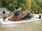 Hornický skanzen Mayrau - sanitní důlní vůz.