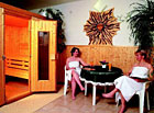 Sauna v hotelu Bellevue.