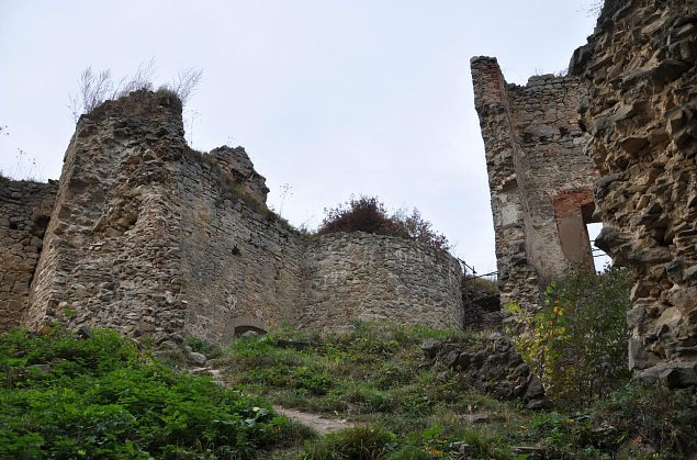 Zřícenina hradu Cimburk, Koryčany