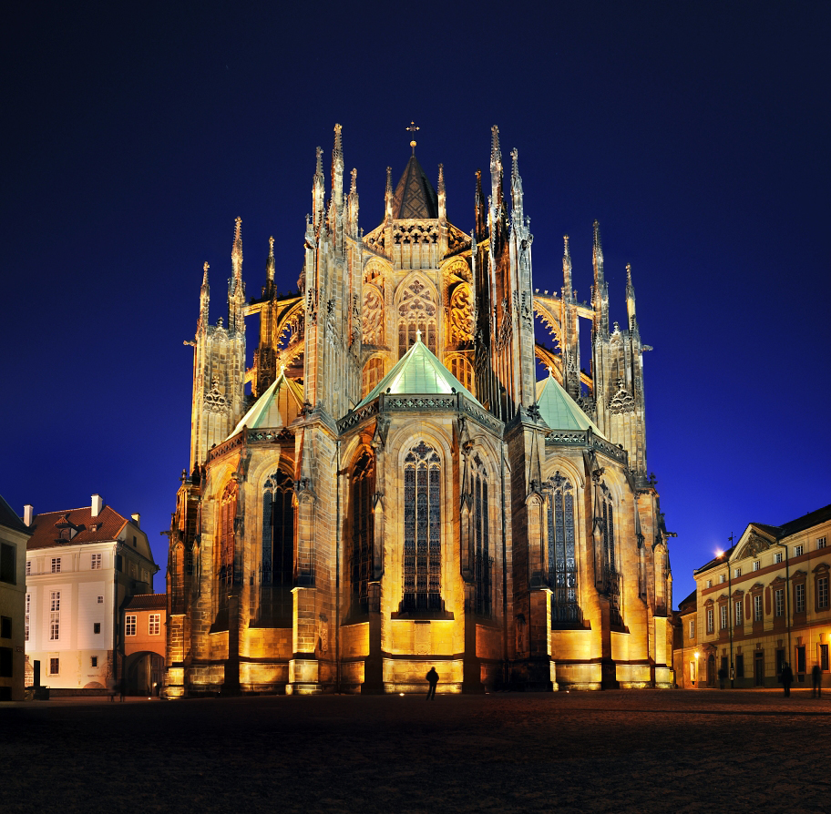 Katedrála svatého Víta v noci | Praha