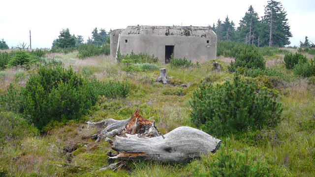 Vojenský bunkr u Kunštácké kaple