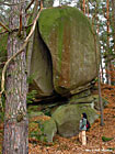 U Kamenného rybníka, v blízkosti rakouských hranic (nedaleko obce Pyhrabruck), se nacházejí mohutné žulové skály nejrůznějších tvarů.

