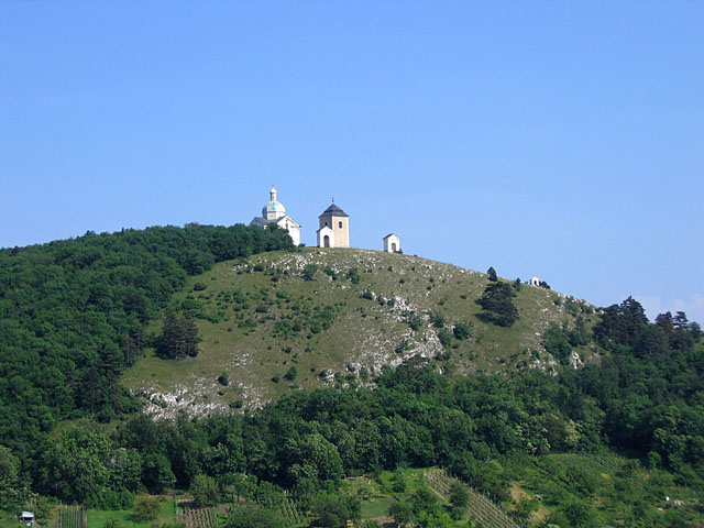 Svatý kopeček u Mikulova na Moravě