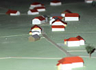 3D model bývalé osady Nové Údolí v železničním muzeu.