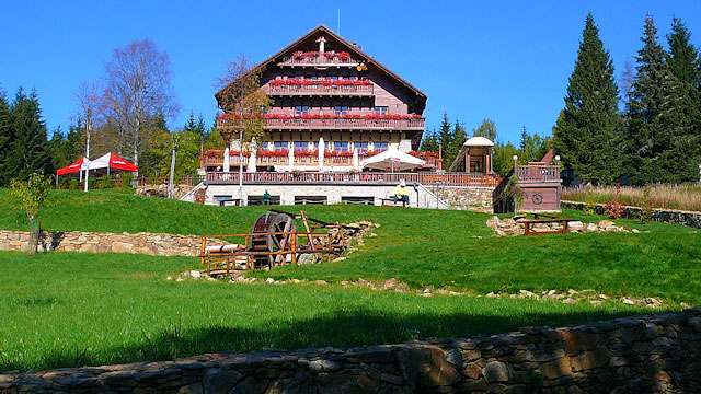 Hotel a restaurace na Bučině, Šumava