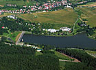 Vypuštěná luhačovická přehrada | Bílé Karpaty.