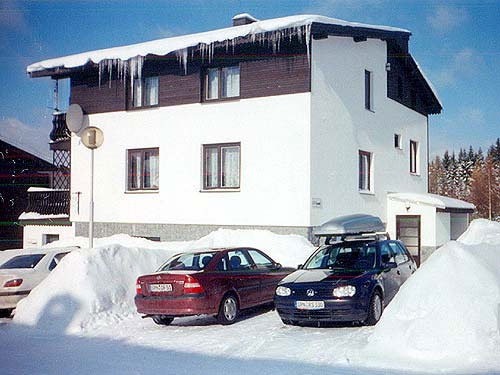 Privát Pohl v zimě, ubytování Harrachov-Nový Svět, Krkonoše
