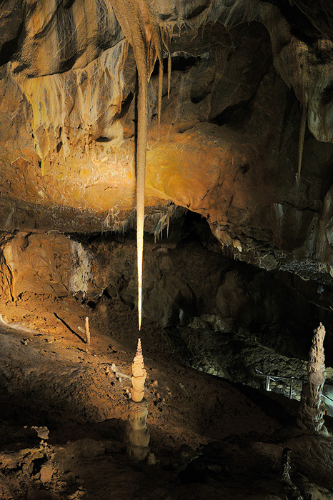 Punkevní jeskyně – Jehla v Zadním dómu | Moravský kras