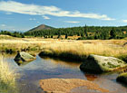 Safírový potok - panoramatický pohled.