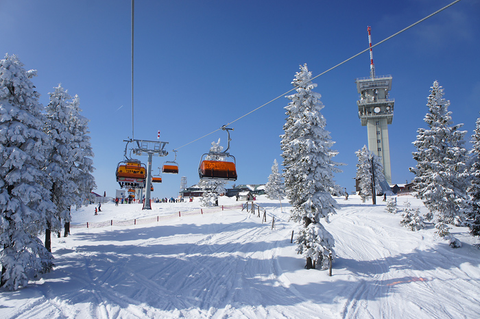 Skiareál Klínovec | lyžování Krušné hory