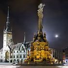 Nejvelkolepější a nejvyšší stavba svého druhu v ČR, od roku 2001 světová památka UNESCO. V roce 1754 byl sloup posvěcen za přítomnosti Marie Terezie. Říká se, že sloup je podzemními chodbami spojen s několika kostely v Olomouci.

