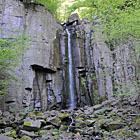 Vaňovský vodopád je se svoji výškou 12 metrů největším vodopádem v chráněné krajinné oblasti České středohoří.


