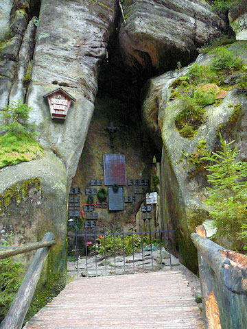 Adršpašské skály – skalní kaple