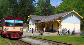 Vlaková zastávka Adršpach
