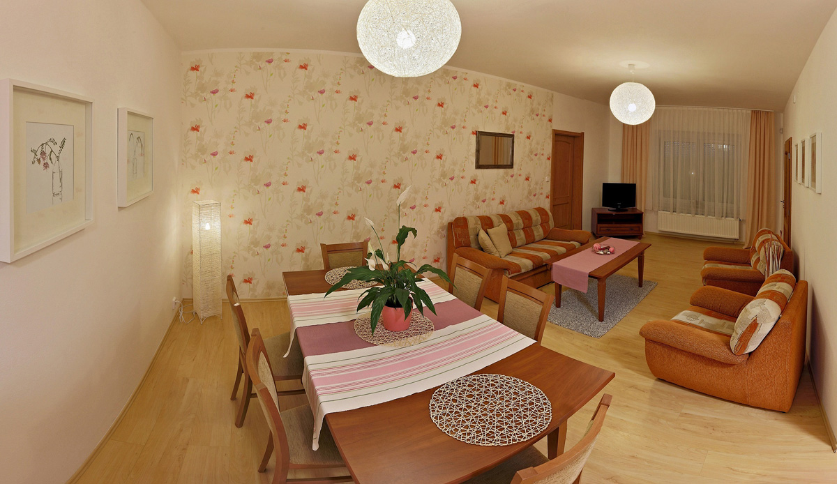 Luxusní rodinný apartmán, ubytování Braníčkov na Šumavě