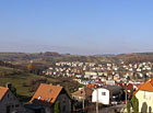 Lázeňské město Luhačovice - pohled z apartmánu.