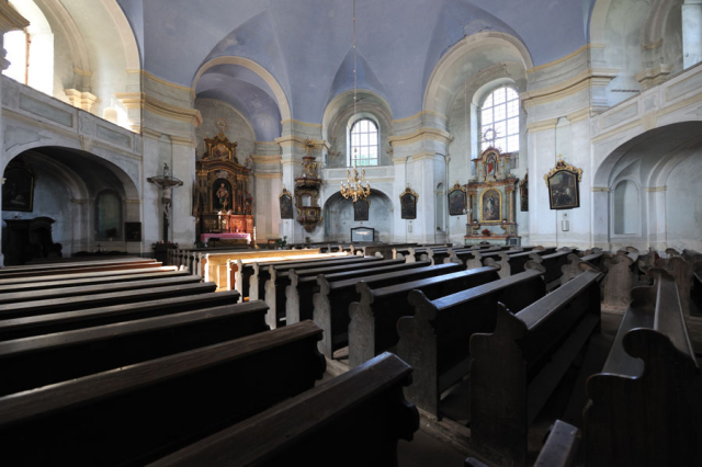 Kostel sv. Máří Magdalény, Božanov | broumovské kostely