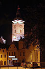 Černá věž, náměstí Přemysla Otakara II., České Budějovice.