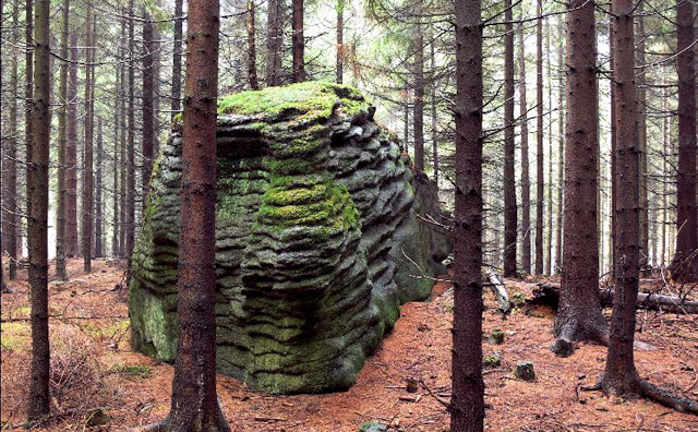 Žulový skalní suk u obce Stálkov | Česká Kanada