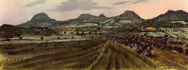 Lounský kraj od Emila Filly z roku 1951