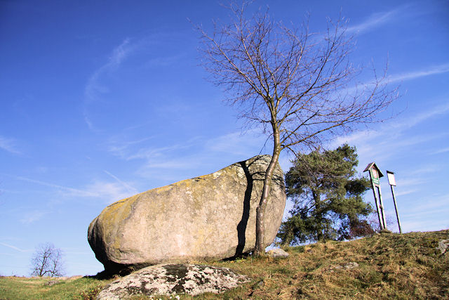 Vrškámen - největší viklan na Sedlčansku, přírodní památka
