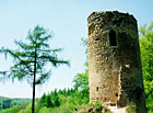 Zřícenina hradu Cimburk, Chřiby.