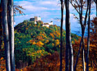 Hrad Buchlov – krajinná dominanta přírodního parku Chřiby.