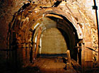 Unikátní ukázka rozestavěného podzemí tvrze Stachelberg.