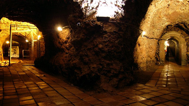 Podzemí dělostřelecké tvrze Stachelberg