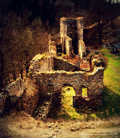 Zřícenina hradu Dívčí kámen, Blanský les