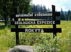 Geologická expozice Rokyta, Šumava.