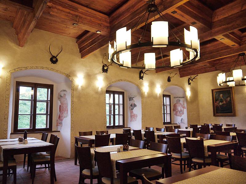 Hotel tvrz Orlice Letohrad – restaurace