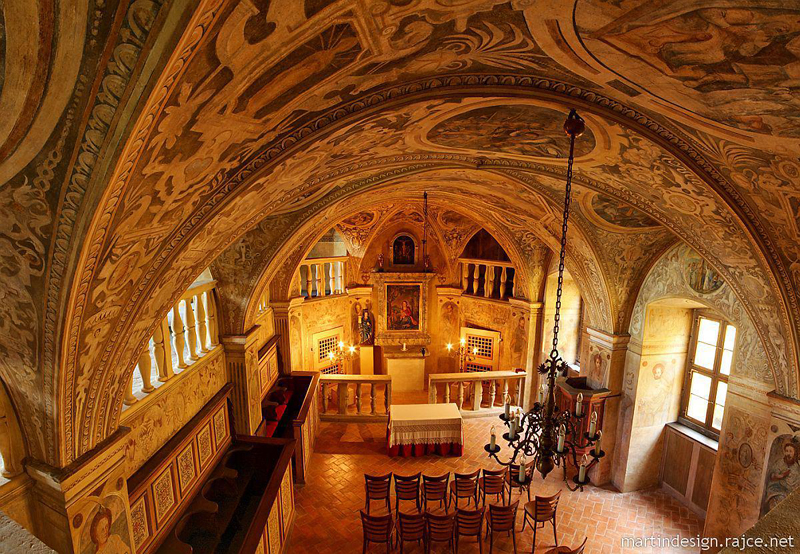 Hrad Grabštejn – kaple svaté Barbory