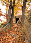 Skalní hrad Vranov-Pantheon – kamenná brána | Malá Skála.
