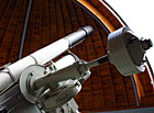 Dalekohled v observatoři Kleť.