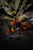 Průchozí třípatrová jeskyně, ve které v zimě (obvykle v 2. pol. února) vlivem skapu na zemi vznikají ledové krápníky (tzv. ledoví trpaslíci). Z fotografie je zřejmé, proč se jeskyni přezdívá Evina :)

