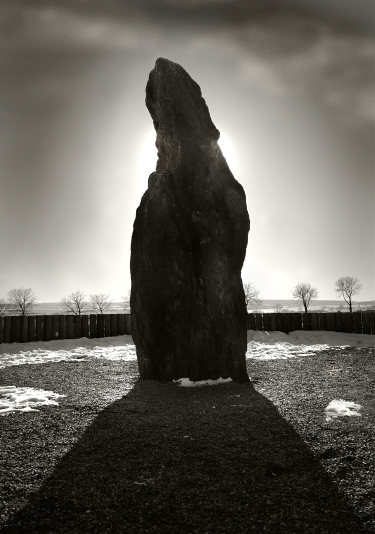 Menhir Kamenný pastýř | Klobuky