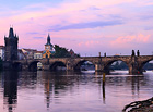 Nejstarší dochovaný most přes řeku Vltavu a 2. nejstarší dochovaný most v ČR. Je téměř 516 m dlouhý a propojuje Staré Město s Malou Stranou. Národní kulturní památka.

