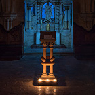 V kapitulní síni kláštera uvidíte jedinečný románský kamenný pulpit (stojan na liturgické knihy), který byl vyhlášen národní kulturní památkou a je zařazen i na seznam UNESCO.

