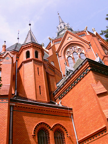 Farní kostel Poštorná - detail fasády